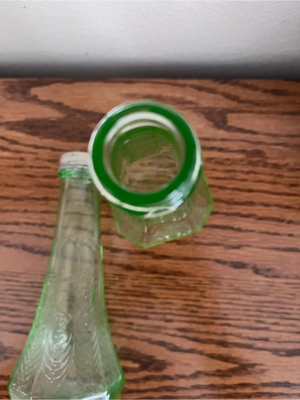 Green Depression Glass